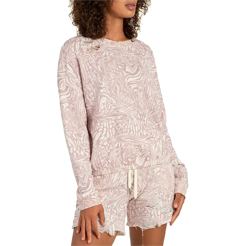Versatile Outfits N:Philanthropy Womens Vinn Distressed Sweatshirt