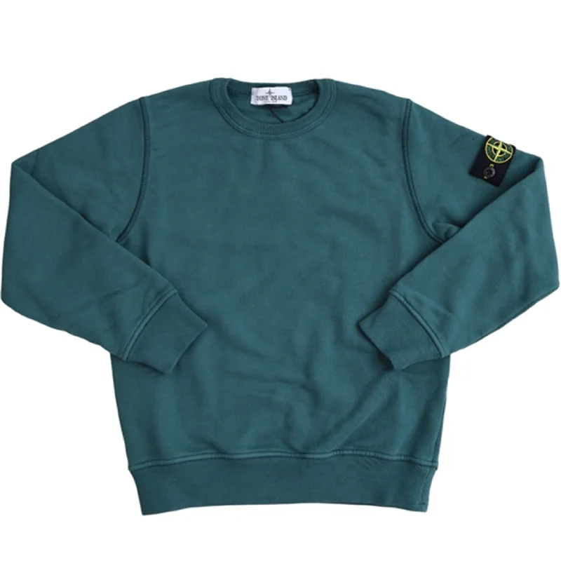 Cozy Lounge Wear Stone Island Sweatshirt Bottle Green