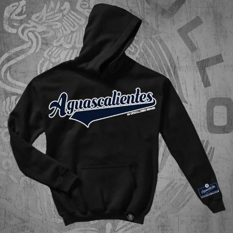 Cozy Fitting AGUASCALIENTES BLACK HOODIE