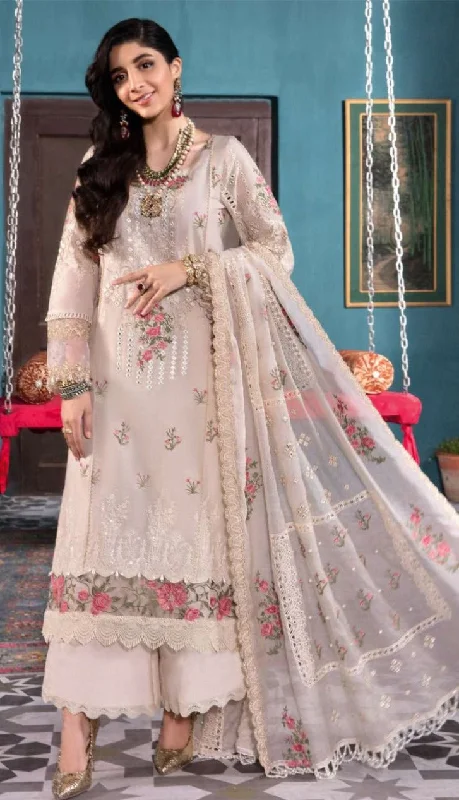 Cozy Knits D N 51001 Elaf Festive Chikankari Lawn Cotton Pakistani Suit