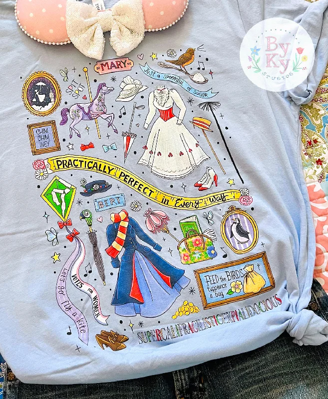 Comfortable Sweaters Mary Poppins Unisex Tee