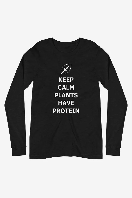 Relaxed Weekend Wear Keep Calm - Unisex Long Sleeve Tee