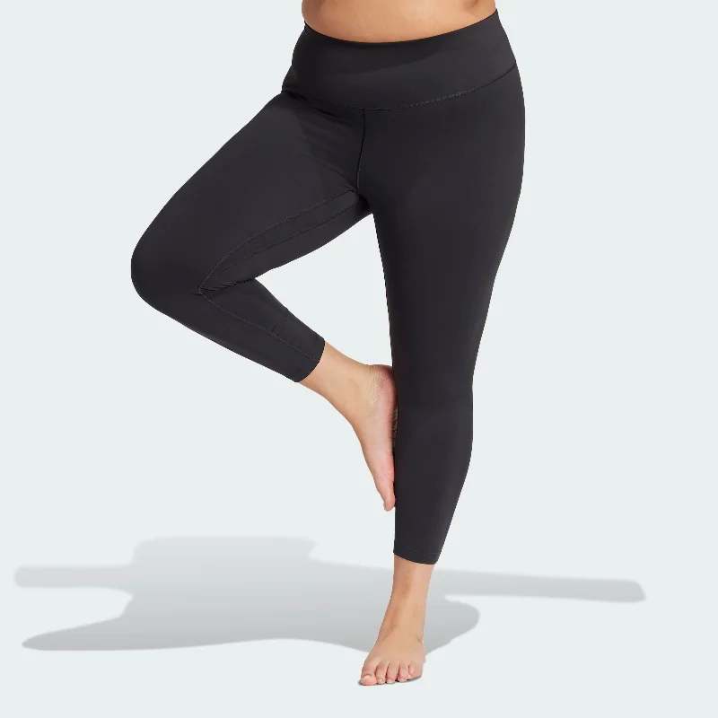 Cozy Outerwear Women's adidas All Me 7/8 Leggings (Plus Size)