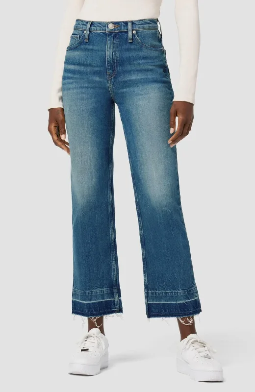 Classic Comfort Remi High-Rise Straight Ankle Jeans In Moon Wash