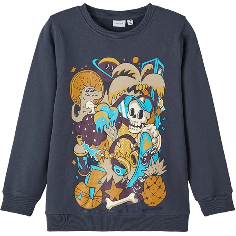 Relaxed Weekend Wear Name it India Ink Orulle Sweatshirt