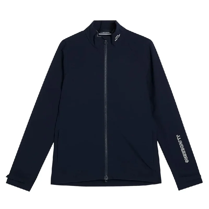 Soft Comfort Wear J.Lindeberg Evertine Padded Rain Golf Jacket JL Navy - FW23 Women