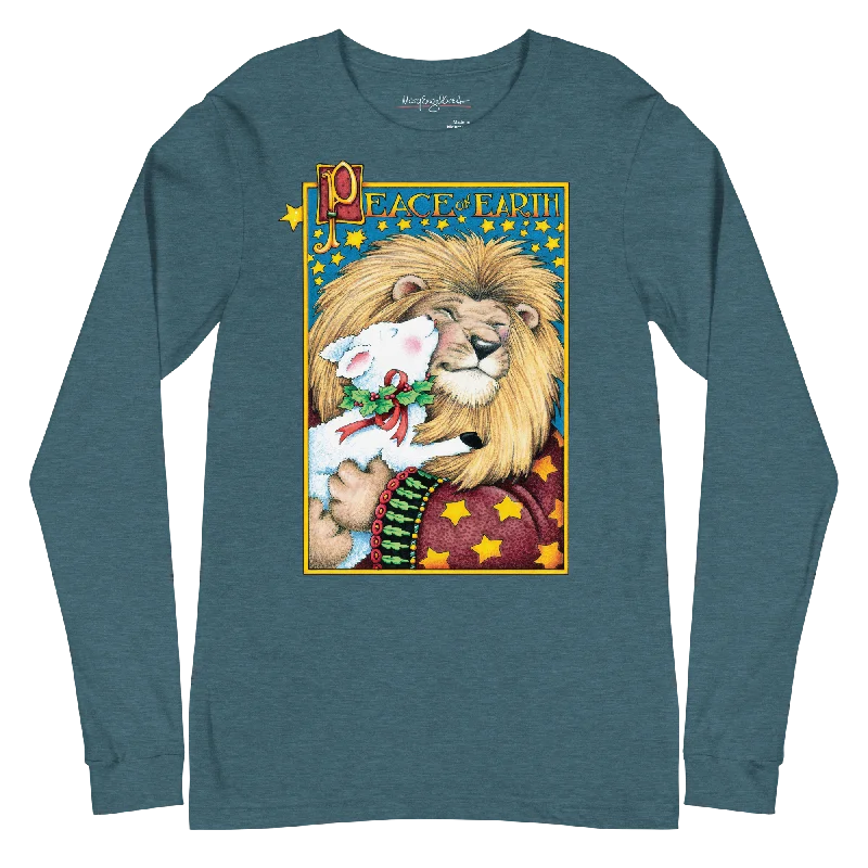 Smart Comfort Wear Lion & Lamb Unisex Long Sleeve Shirt