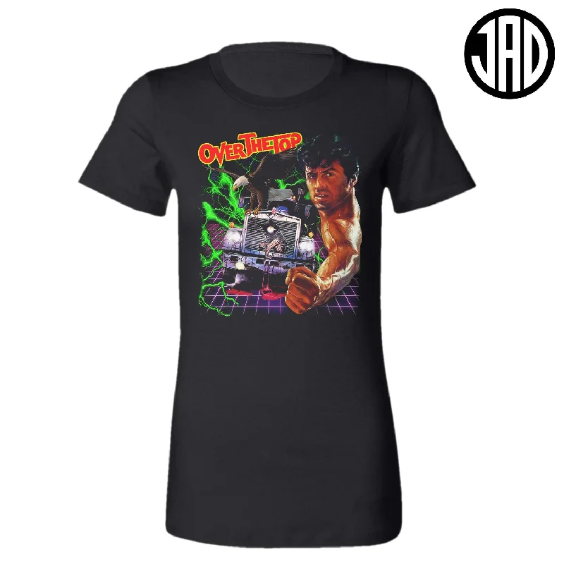 Soft Fabric Looks Over The Top - Women's Tee