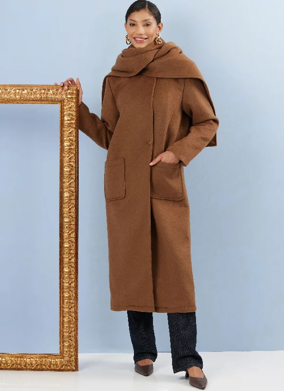 Casual Chic Outfits Simplicity Coats S3034