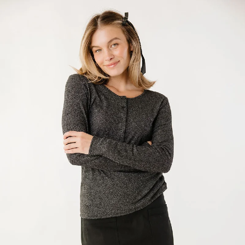 Fashion Comfort Sydney Henley, Black