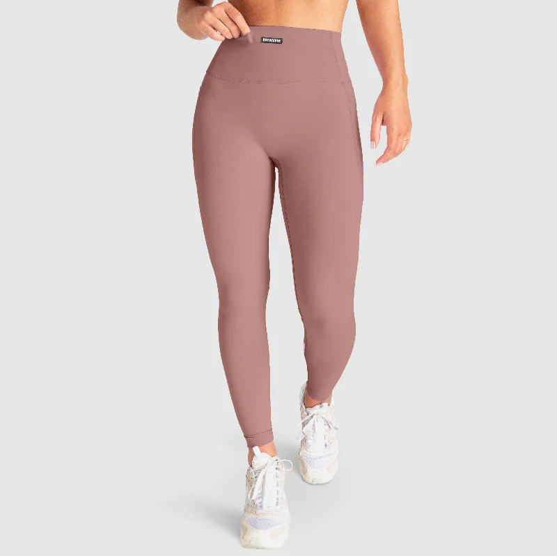 Casual Chic Wear Desire Leggings - Mocha Brown