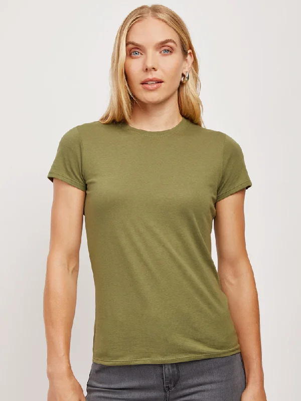 Simple Comfort Fitted Crew Marcy Tee