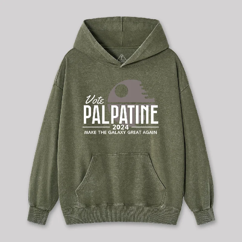 Cozy Chic Wear Make The Galaxy Great Again Washed Hoodie