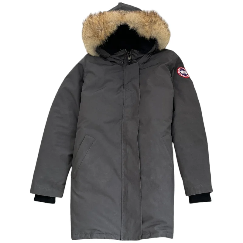 Soft Layers Women's Victoria Down Jacket Grey Size L