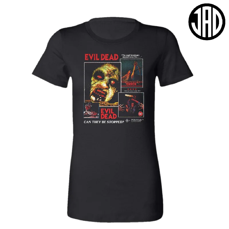 Soft Wearables Evil Dead Poster - Women's Tee