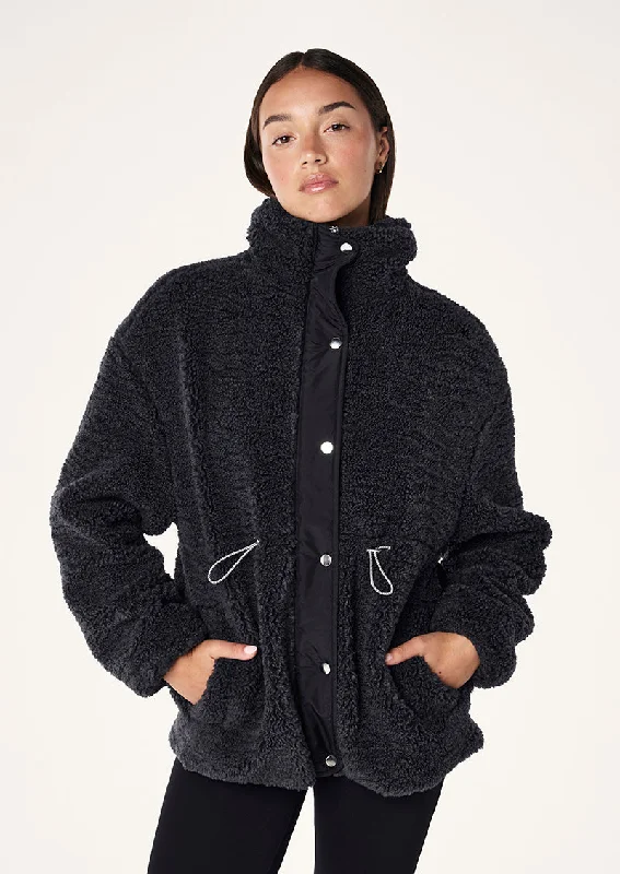 Layered Style PACIFIC JACKET IN ASPHALT