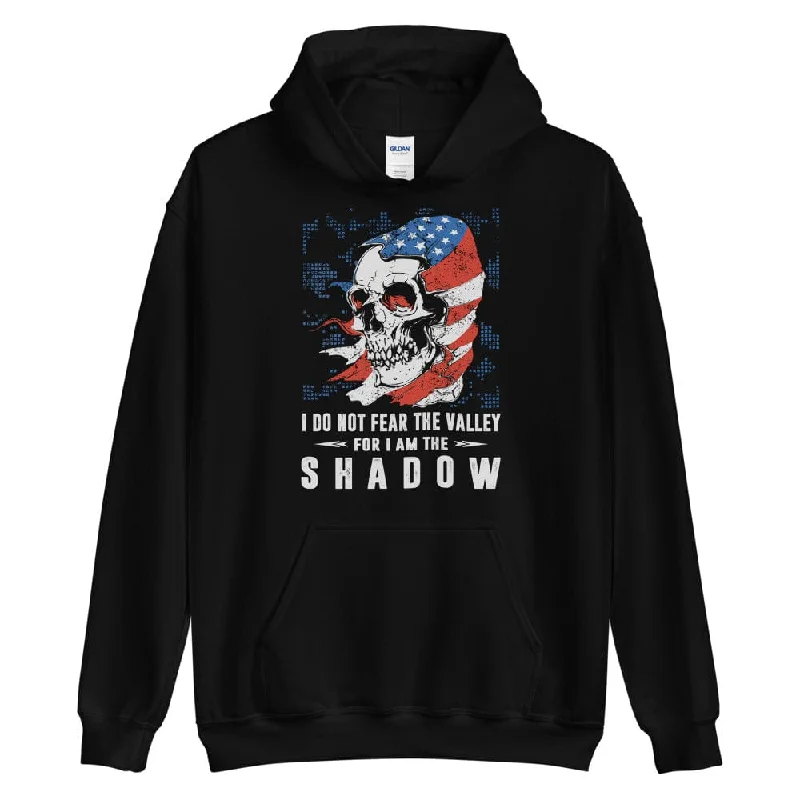Soft Trends I Do Not Fear The Valley - Skull Hoodie - up to 5XL