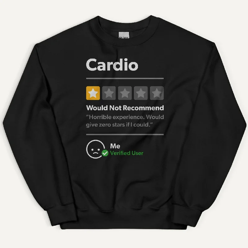 Trendy Comfort Wear Cardio 1 Star Would Not Recommend Sweatshirt