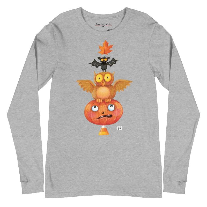 Relaxed Fits Halloween Totem Unisex Long Sleeve Shirt