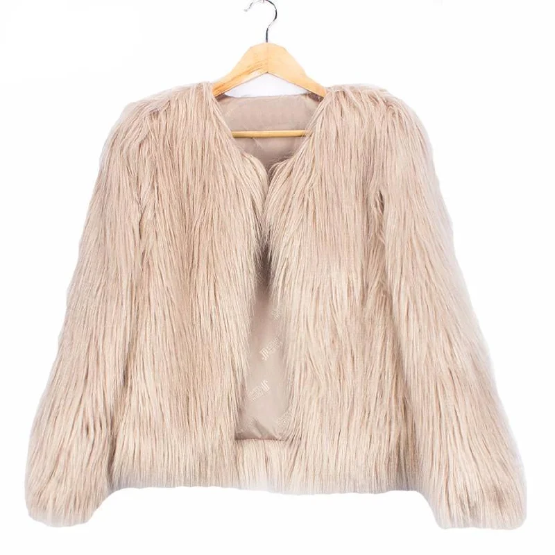 Comfy Layers Bridget Faux Fur Jacket - Khaki