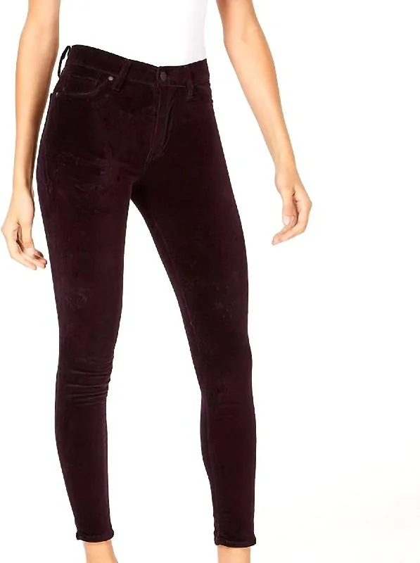 Trendy Dresses Barbara Hgh Waist Super Skinny In Prism (Purple)