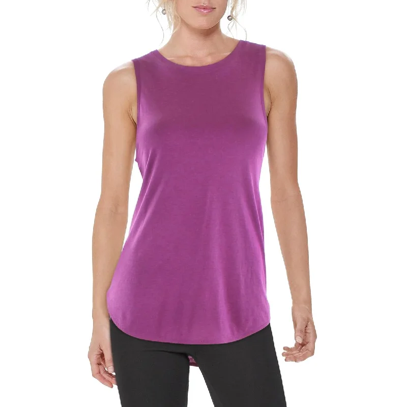 Casual Fit Cotton for Body Womens Curve Hem Active Tank Top