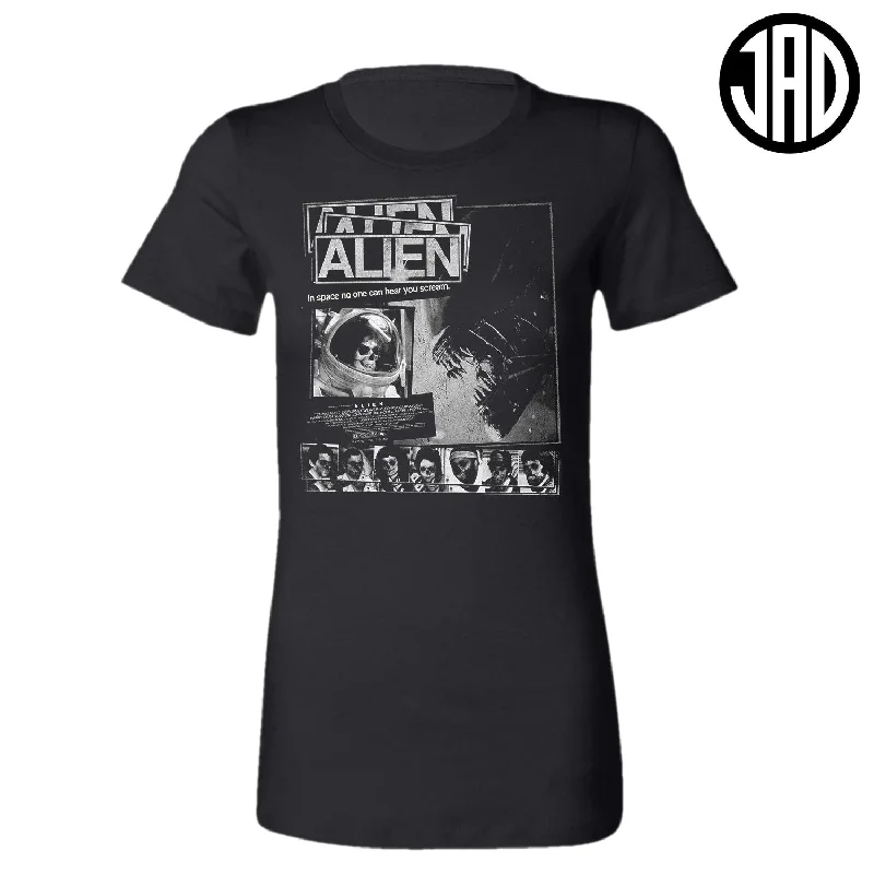 Elegant Wear Alien Poster - Women's Tee