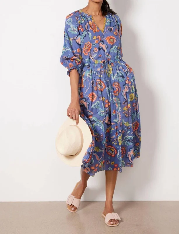 Cozy Lifestyle Denise Dress in Floret