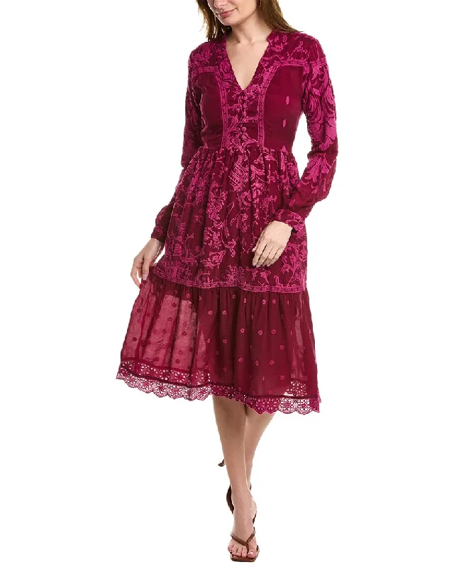 Casual Chic Outfits Johnny Was Porcelain Aldea Dress