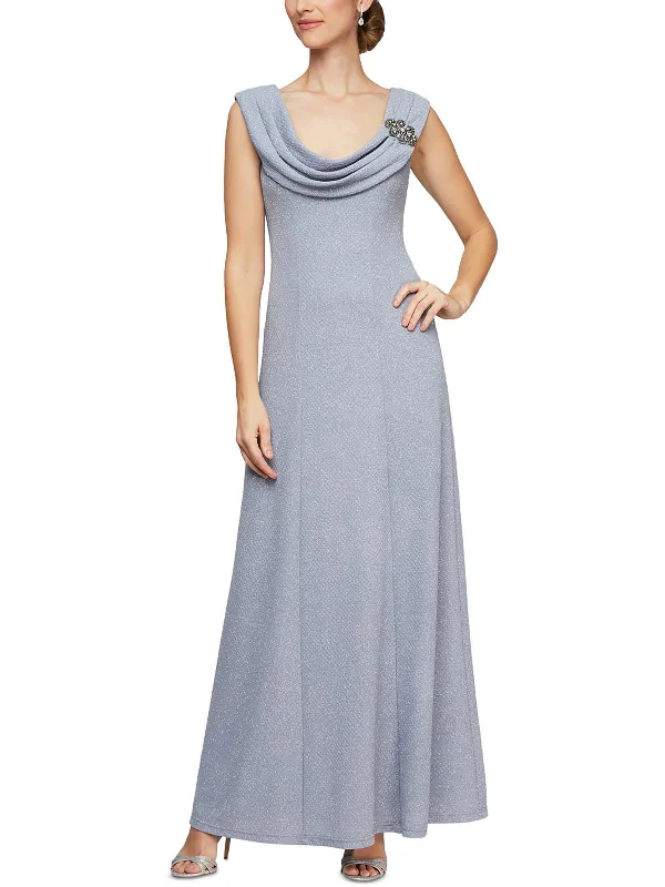 Cozy Outerwear Womens Embellished Maxi Evening Dress