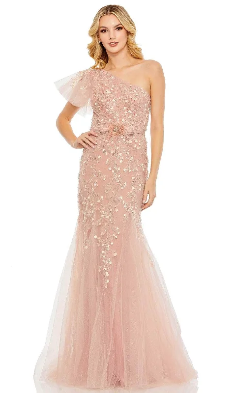 Cozy Lounge Wear Mac Duggal 20417 - Embellished Mermaid Classic Prom Gown